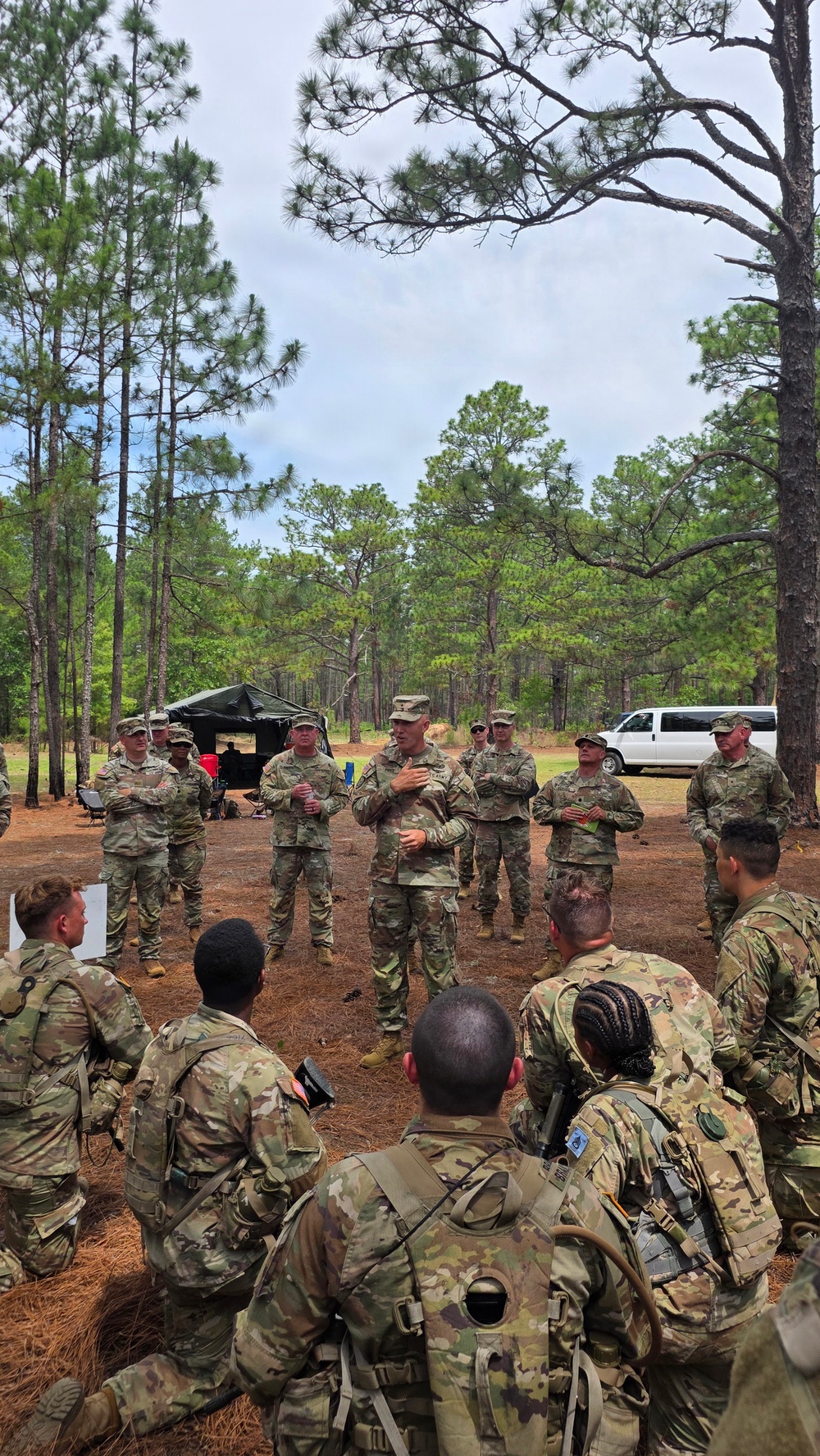 218th Regimental Training Battalion hosts OCS VIP Day