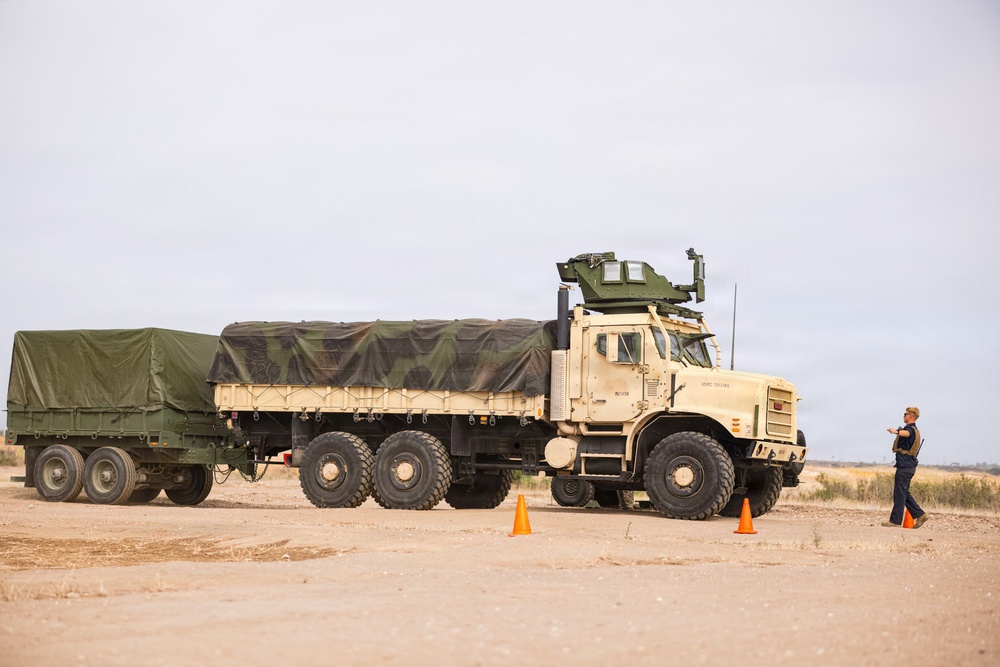 9th Communication Battalion executes road march