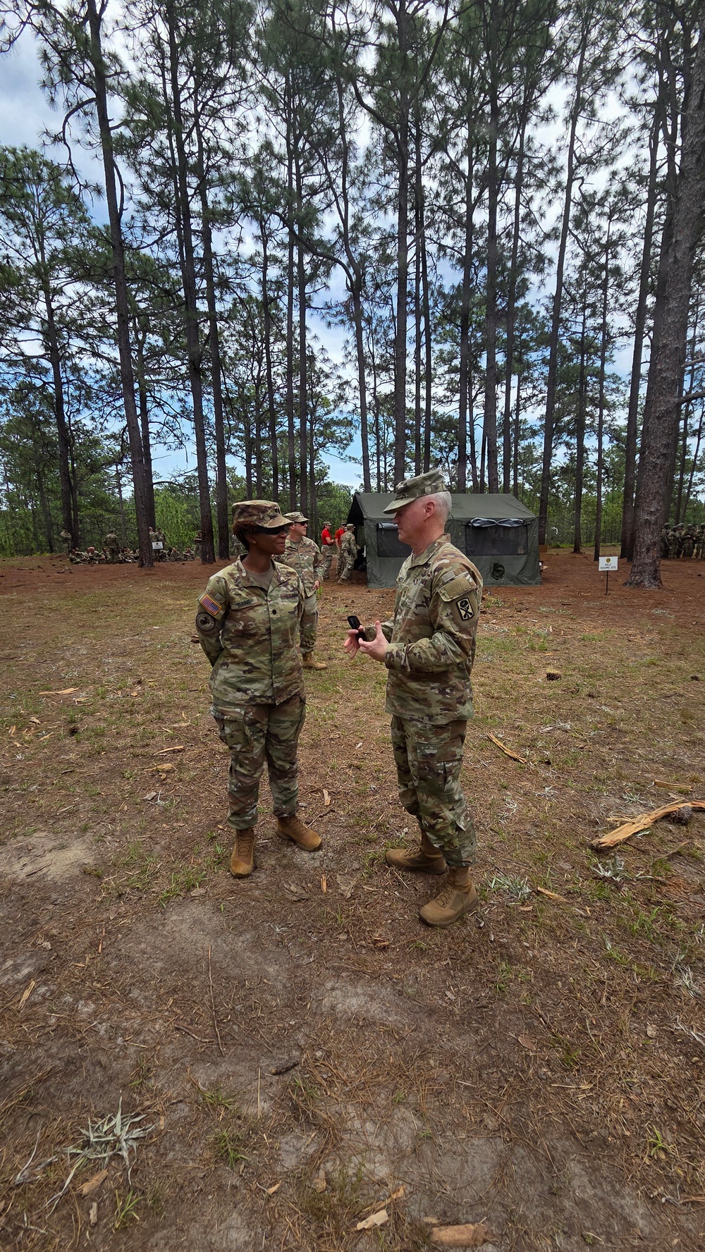 218th Regimental Training Battalion hosts OCS VIP Day