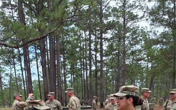 218th Regimental Training Battalion hosts OCS VIP Day