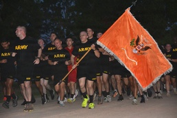Fort Gordon Celebrates Army Birthday with Spirited Run: “This We’ll Defend”