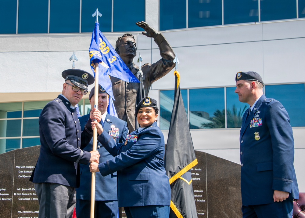 SBD3 61st Security Force Squadron Change of Command Ceremony
