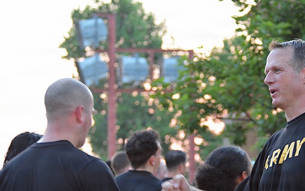 Fort Gordon Celebrates Army Birthday with Spirited Run: “This We’ll Defend”