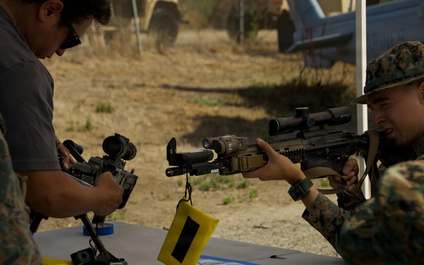 Marines with V2/5 Conducts EOTG Mechanized Raid Course