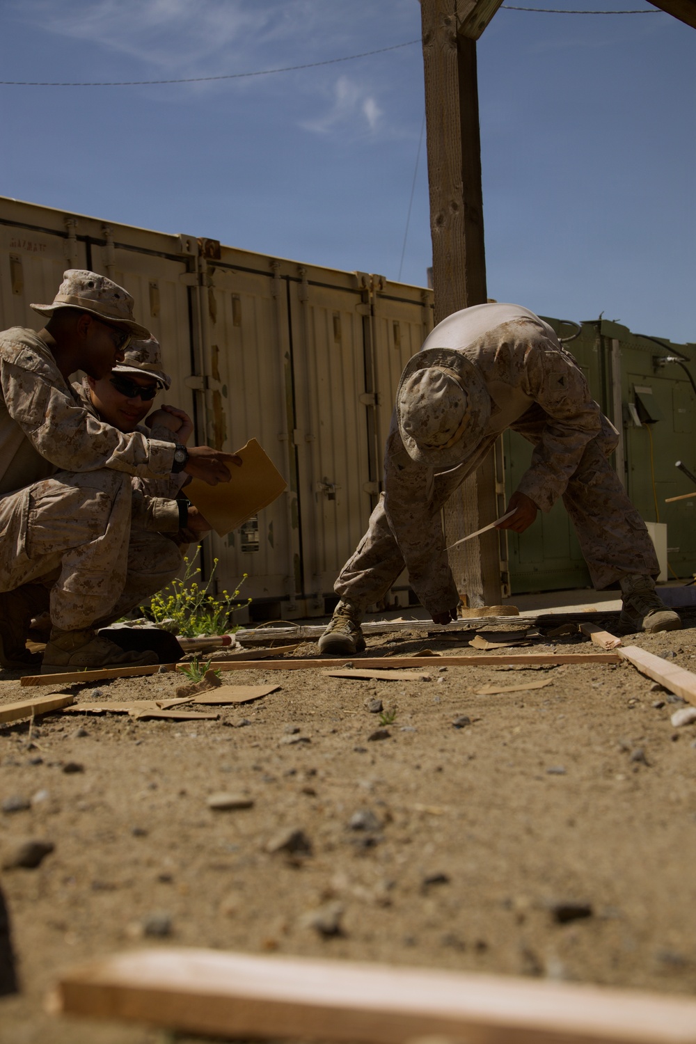 Marines with V2/5 Conducts EOTG Mechanized Raid Course