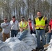 Staff from around USACE provide on-ground support in Mendenhall flood fight effort