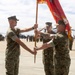 HMH-466 Change of Command Ceremony