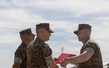 HMH-466 Change of Command Ceremony
