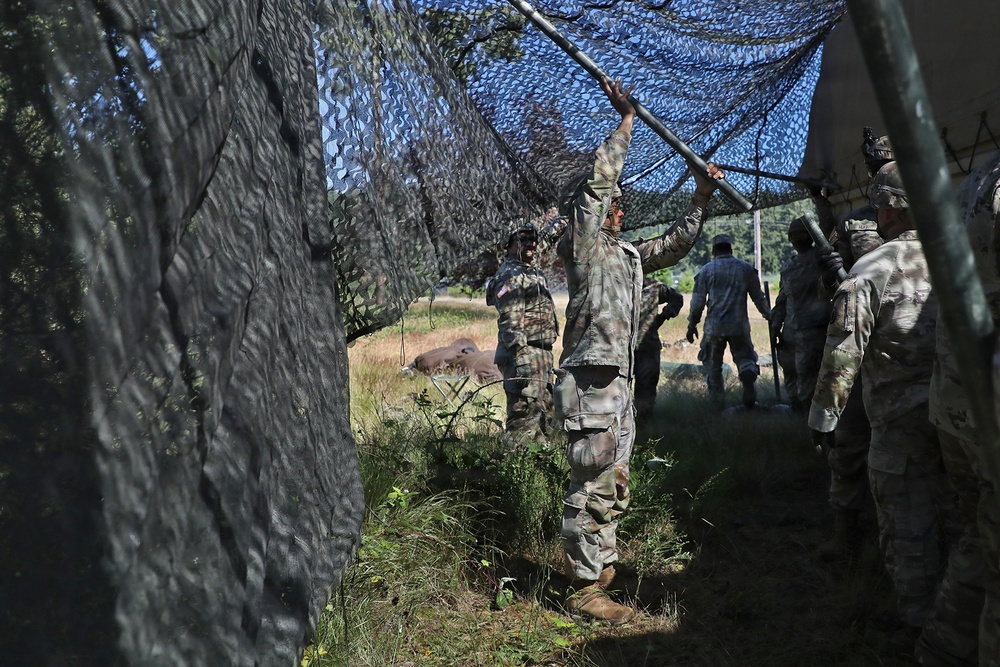 21st ICTC Camouflage Training