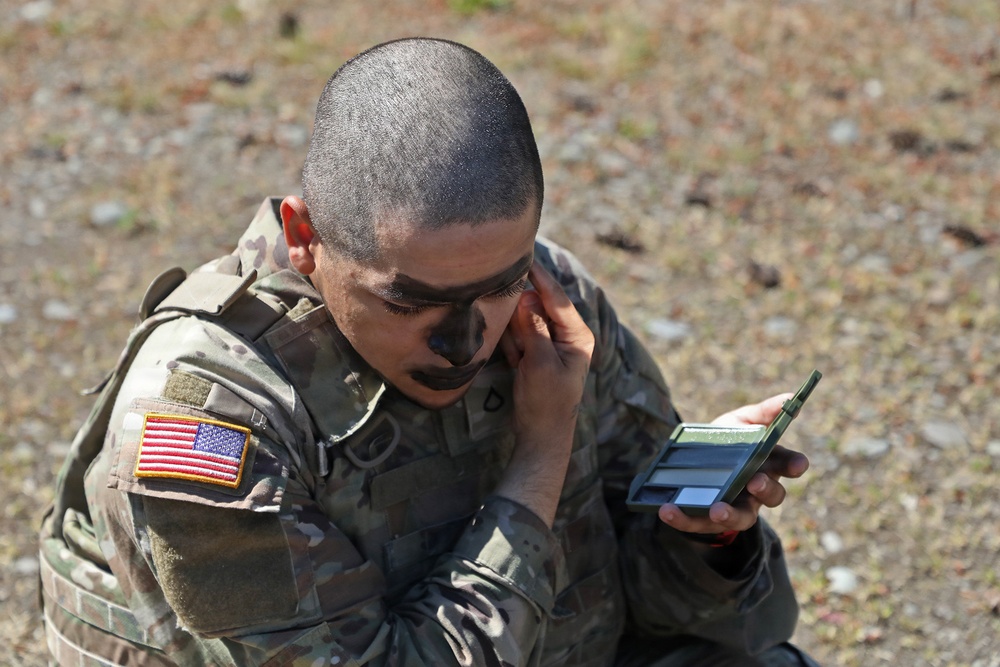 21st ICTC Camouflage Training