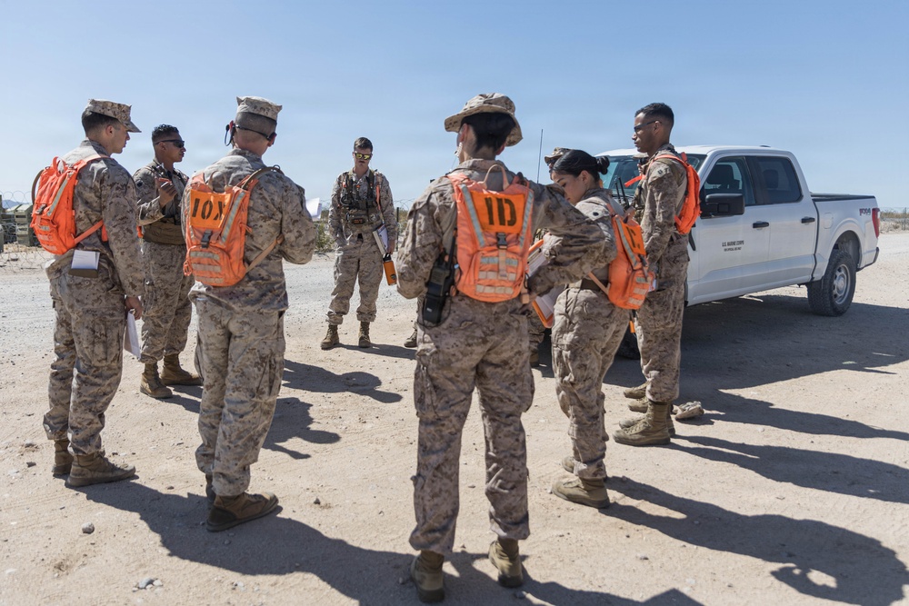 U.S. Marines Conduct Command Post Exercise at MCAGCC