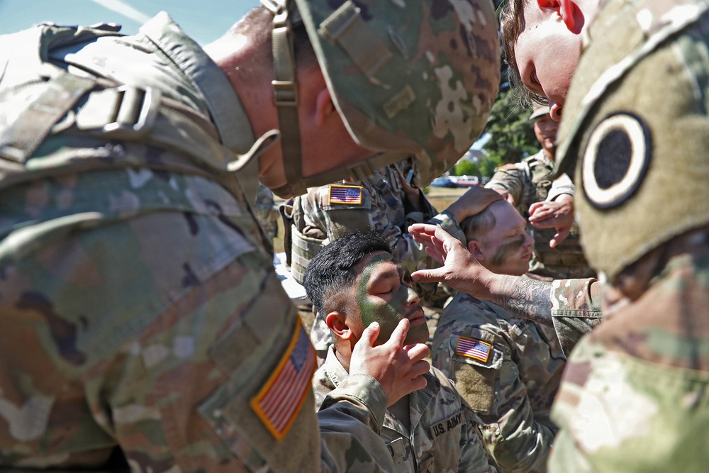 21st ICTC Camouflage Training