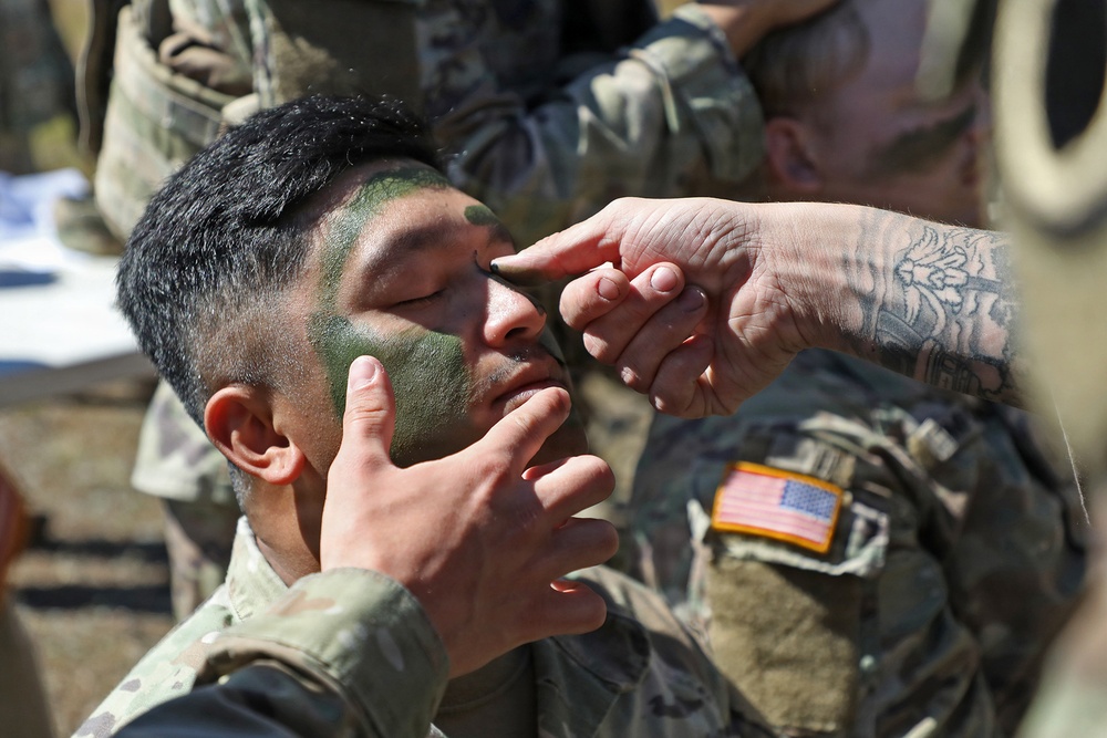 21st ICTC Camouflage Training