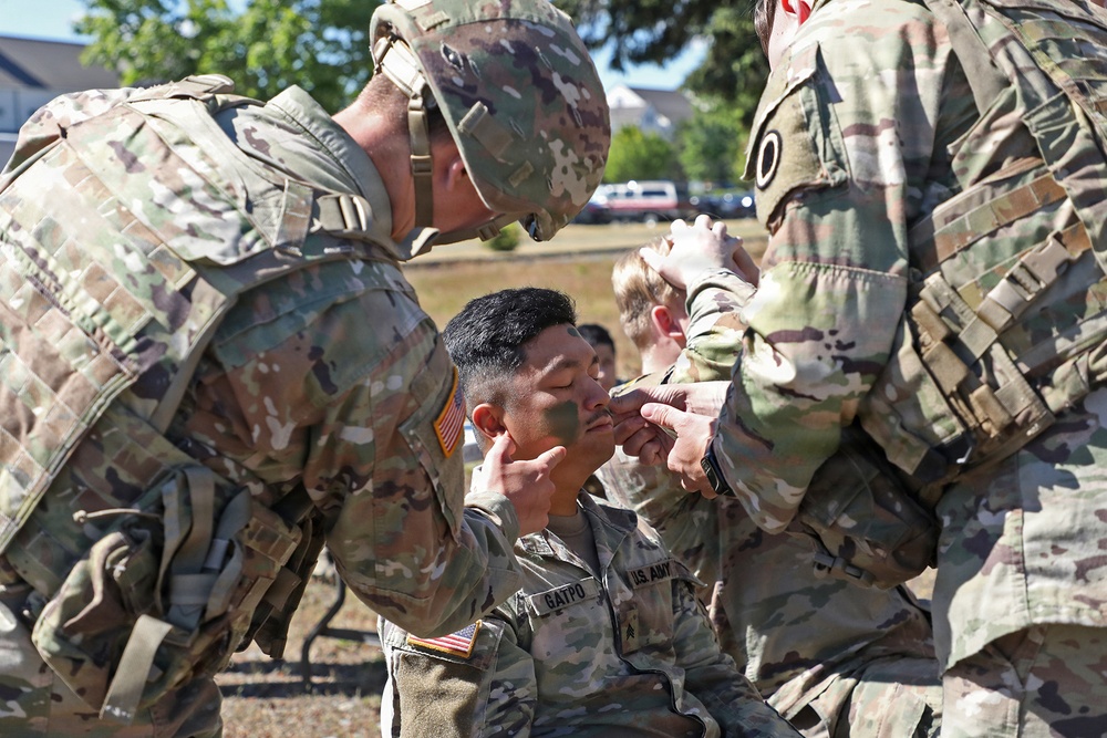 21st ICTC Camouflage Training