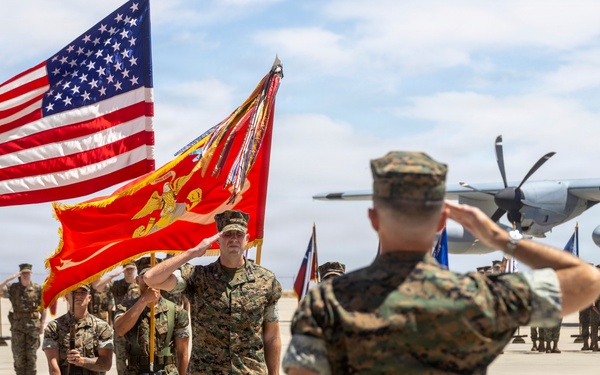 VMGR-352 Change of Command Ceremony