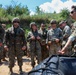 U.S. Marines and Romanian forces conduct combat rubber raiding craft operations in Romania