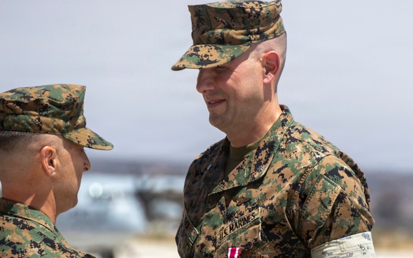VMGR-352 Change of Command Ceremony