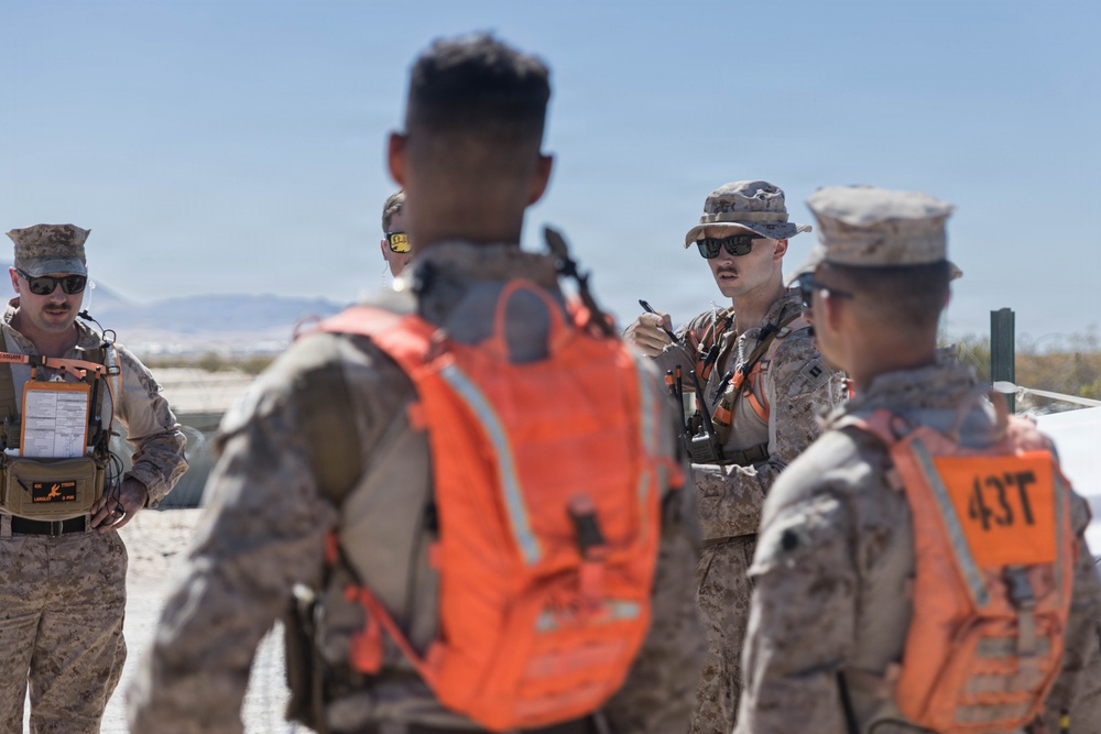 U.S. Marines Conduct Command Post Exercise at MCAGCC