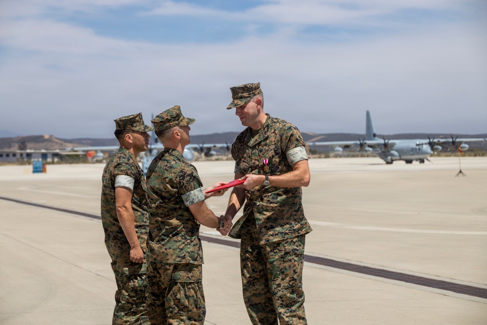 VMGR-352 Change of Command Ceremony