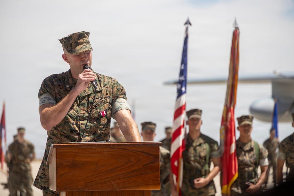 VMGR-352 Change of Command Ceremony