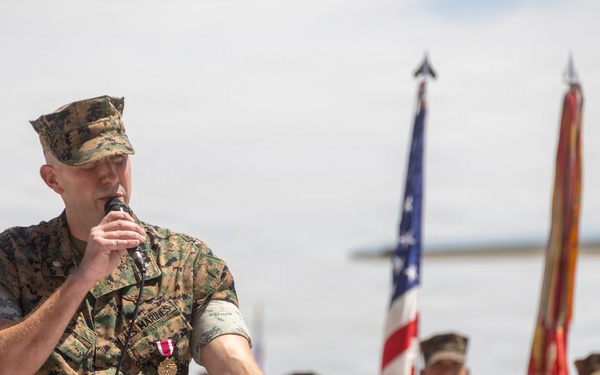 VMGR-352 Change of Command Ceremony