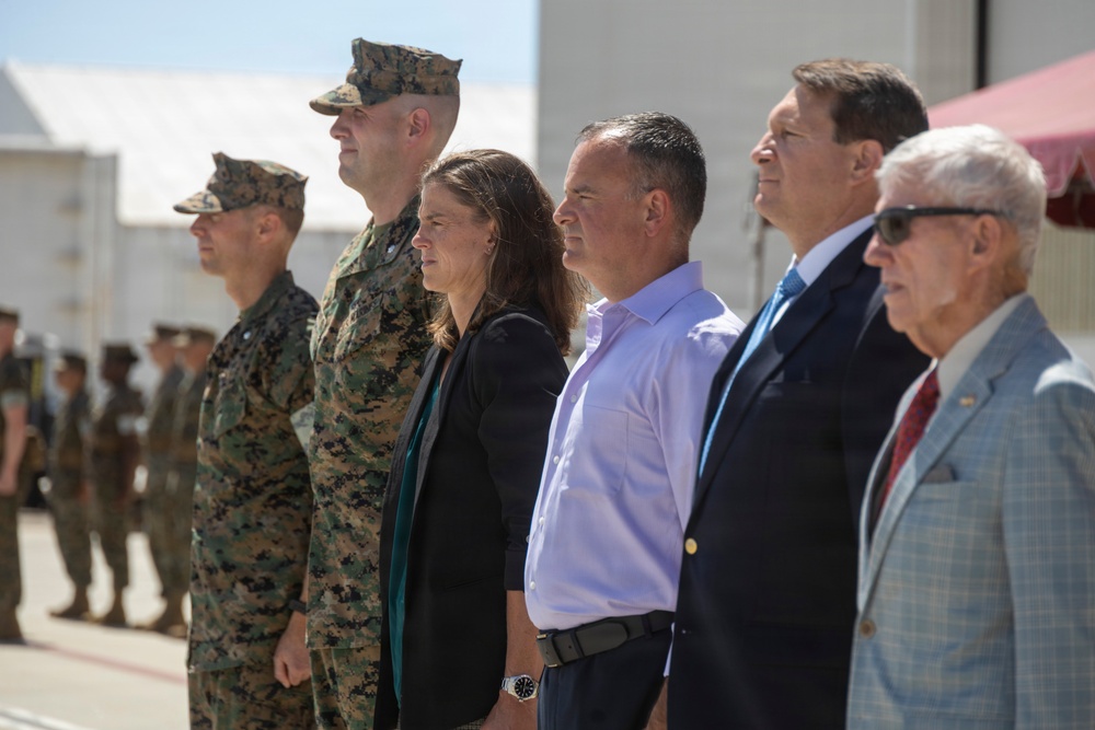 VMGR-352 Change of Command Ceremony