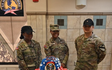 Soldier's batter up for America's birthday