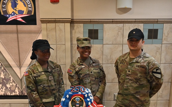 Soldier's batter up for America's birthday
