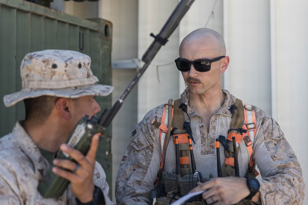 U.S. Marines Conduct Command Post Exercise at MCAGCC
