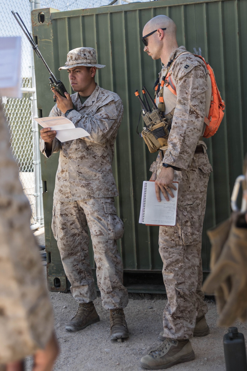 U.S. Marines Conduct Command Post Exercise at MCAGCC