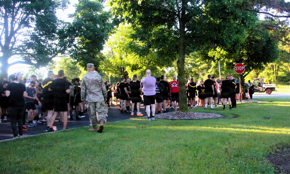 2026 Army Birthday Run/Walk draws more than 340 participants at Fort McCoy