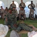 U.S. Marines are taught TCCC training during exercise Sea Breeze 26 in Romania