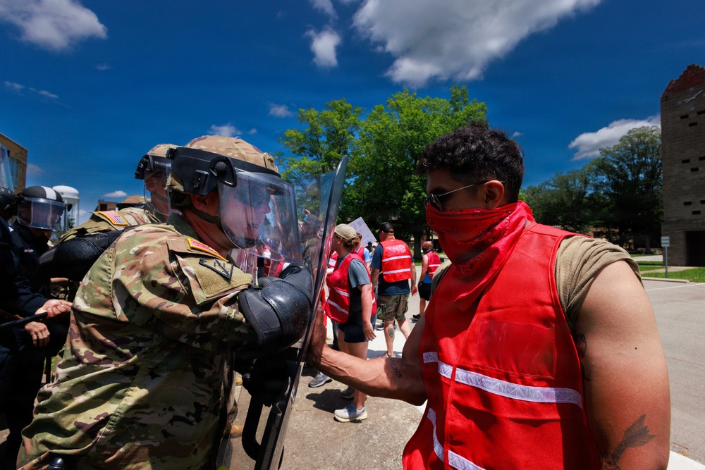 Indiana National Guard hosts multiagency exercise, Homeland Defender 2026