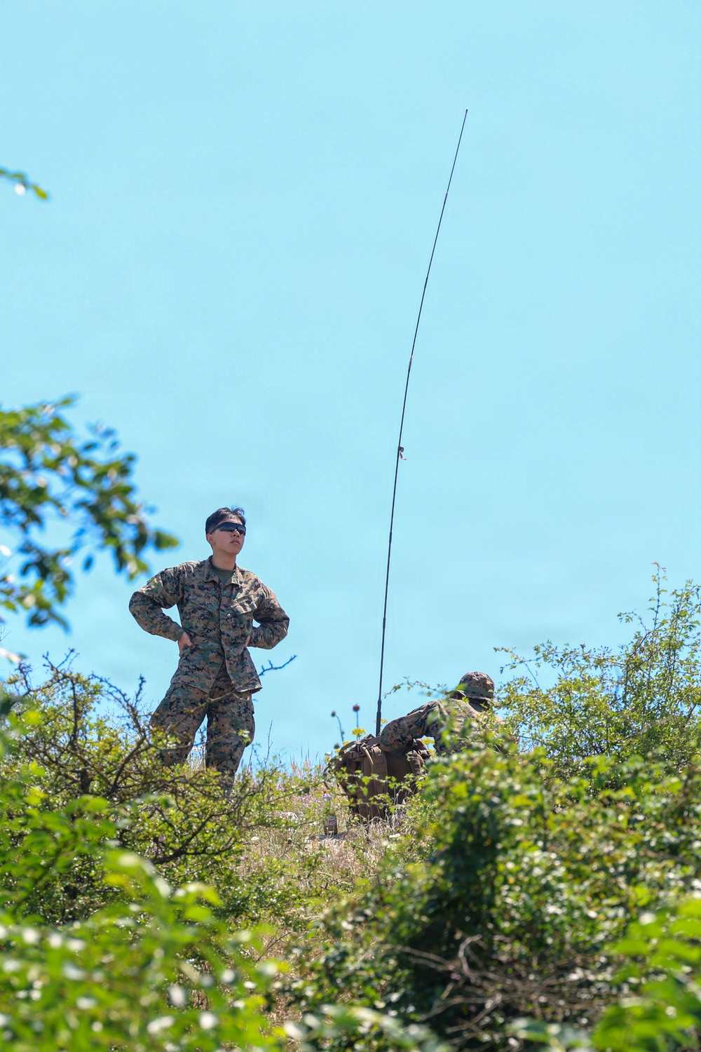 U.S. Marines and Romanian forces conduct combat rubber raiding craft operations in Romania