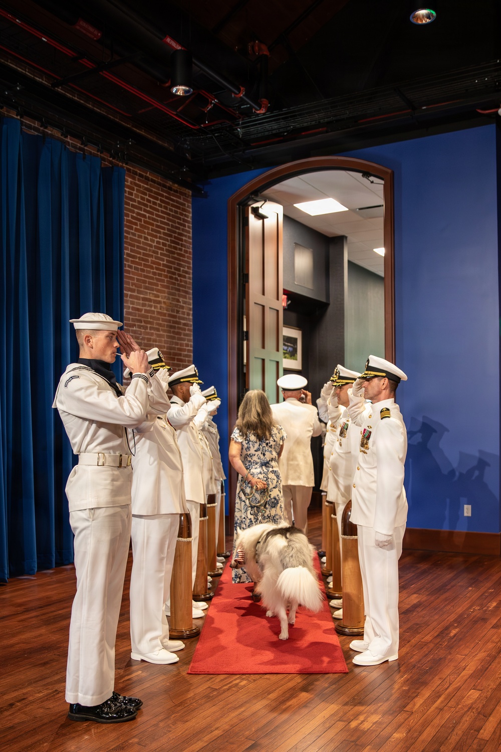 Vice Adm. Douglas L. Williams Relieves Vice Adm. Johnny Wolfe Jr. at Portfolio Acquisition Executive Strategic Systems Programs Change of Command Ceremony