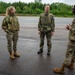 Finnish Air Force Personnel Meet US Airmen at Pirkkala