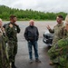 Finnish Air Force Personnel Meet US Airmen at Pirkkala