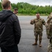 Finnish Air Force Personnel Meet US Airmen at Pirkkala