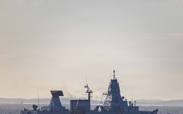 USS Mount Whitney Transits Strait of Skagerrack