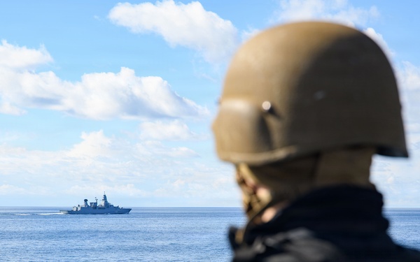 USS Mount Whitney Transits Strait of Skagerrack