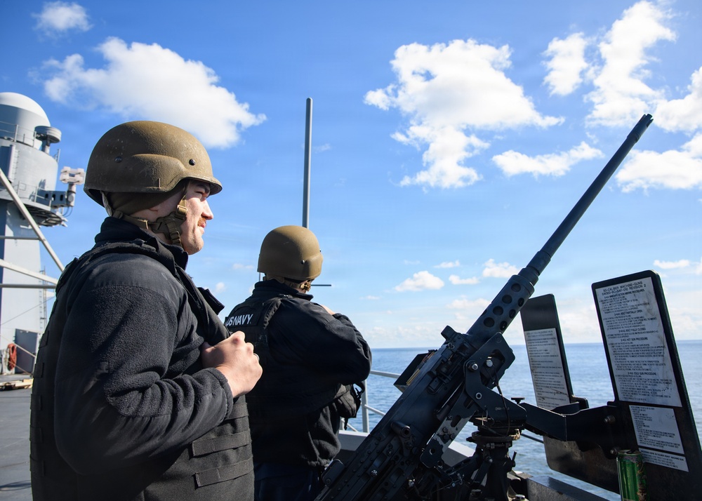 USS Mount Whitney Transits Strait of Skagerrack