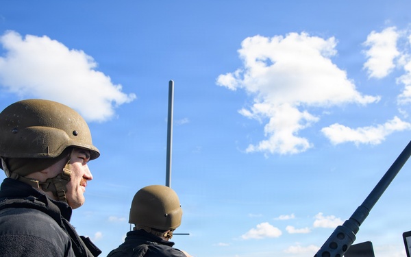 USS Mount Whitney Transits Strait of Skagerrack