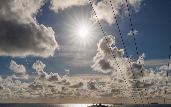 USS Mount Whitney Transits Strait of Skagerrack