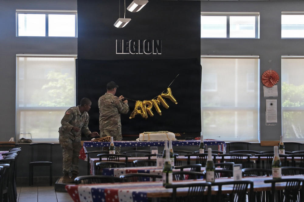 Lancer Dining Facility Army's 251st Birthday