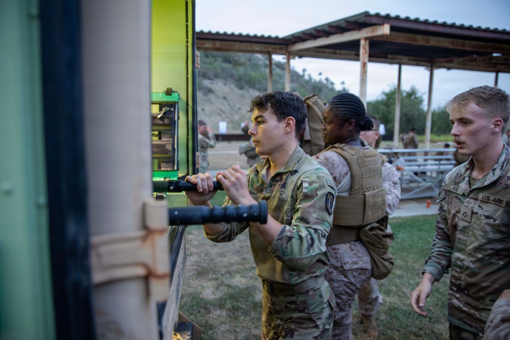 Joint Task Force Southern Guard Personnel Conduct Rifle Range and Casualty Evacuation Training at Guantanamo Bay