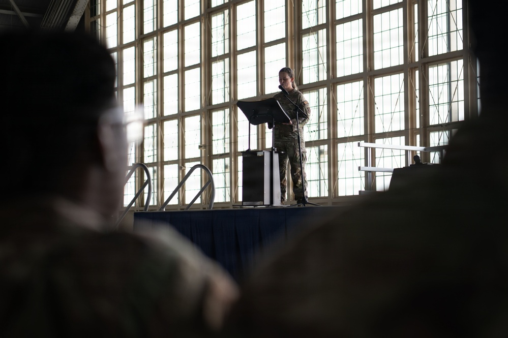 Healthcare Operations Squadron Change of Command 2026