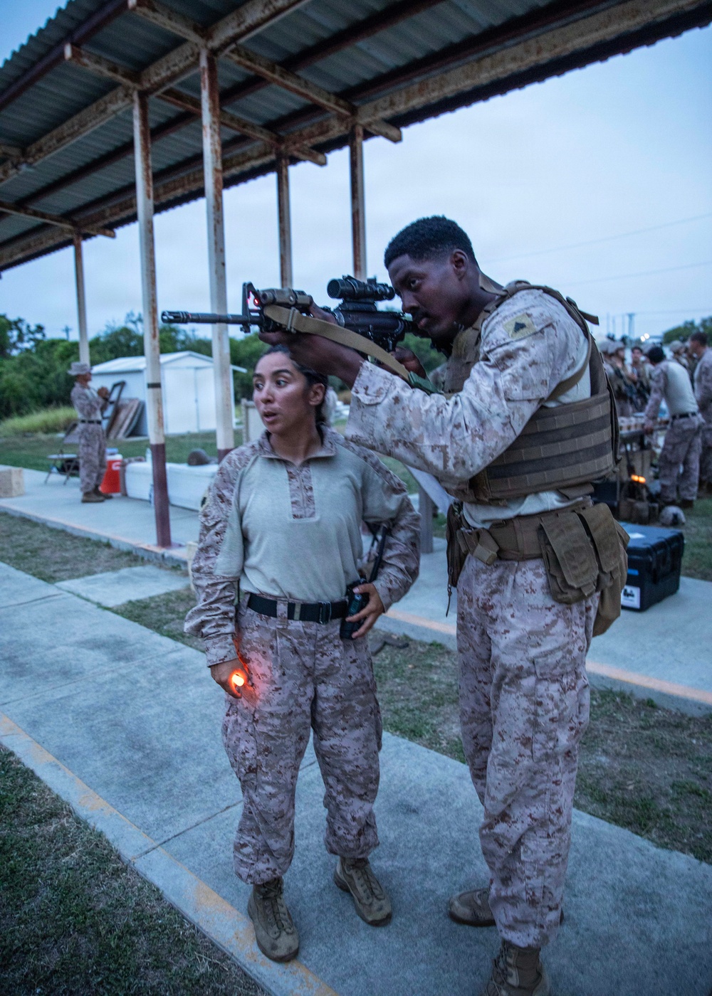 Joint Task Force Southern Guard Personnel Conduct Rifle Range and Casualty Evacuation Training at Guantanamo Bay