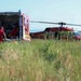 U.S. Marines and Romanian emergency responders conduct casualty evacuation drill during Sea Breeze 26