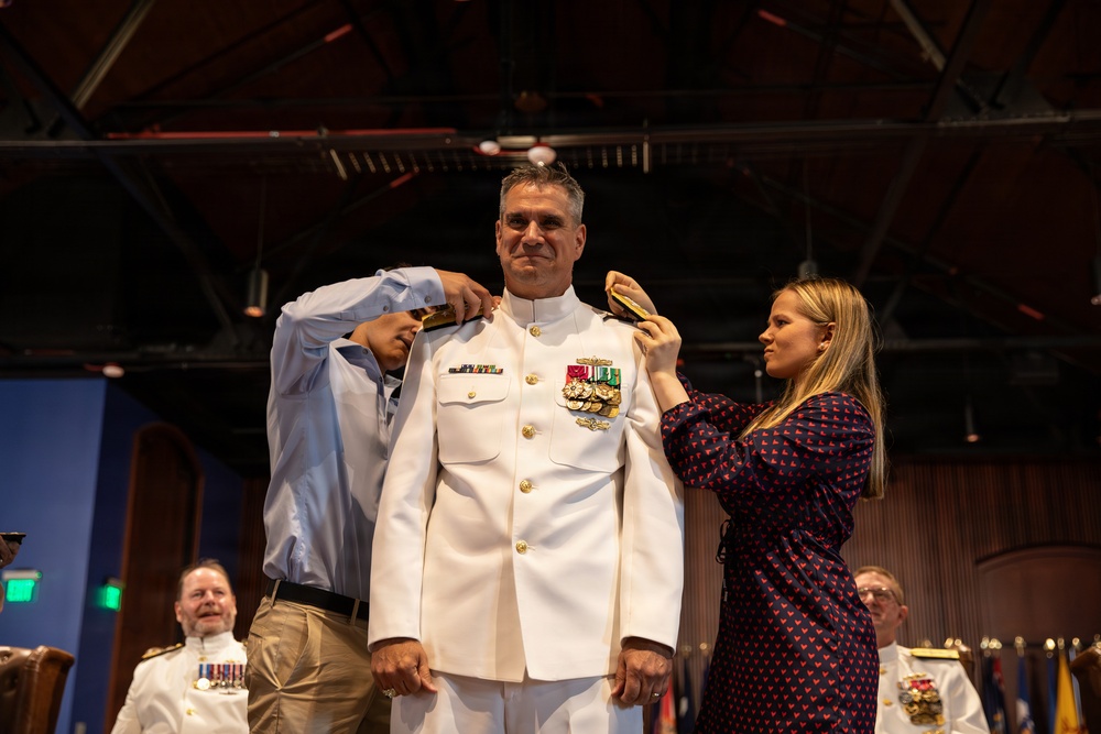 Vice Adm. Douglas L. Williams Relieves Vice Adm. Johnny Wolfe Jr. at Portfolio Acquisition Executive Strategic Systems Programs Change of Command Ceremony