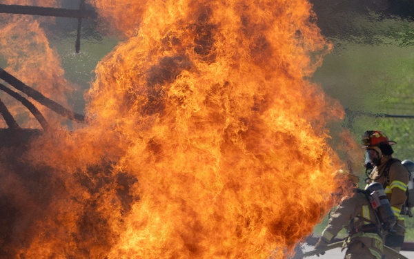 22nd CES annual live fire training with ICT